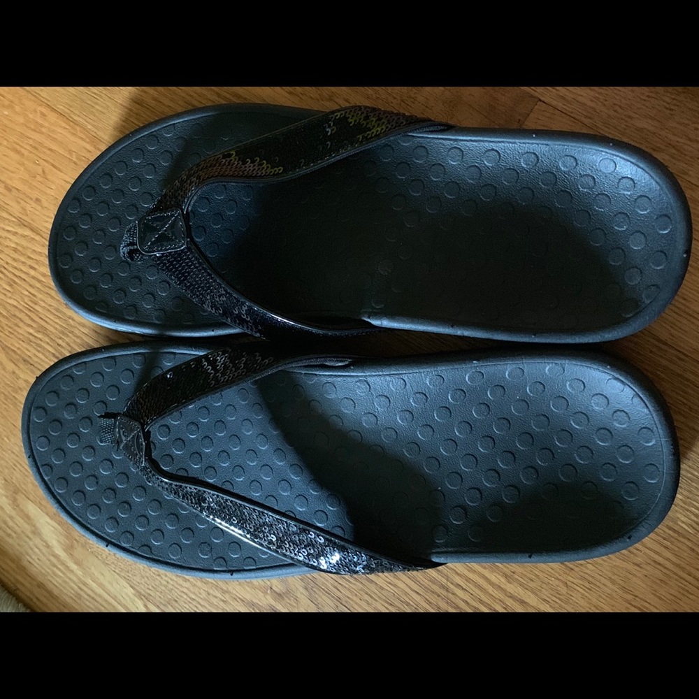 Vionic TIDE TOE POST SEQUINS SANDAL